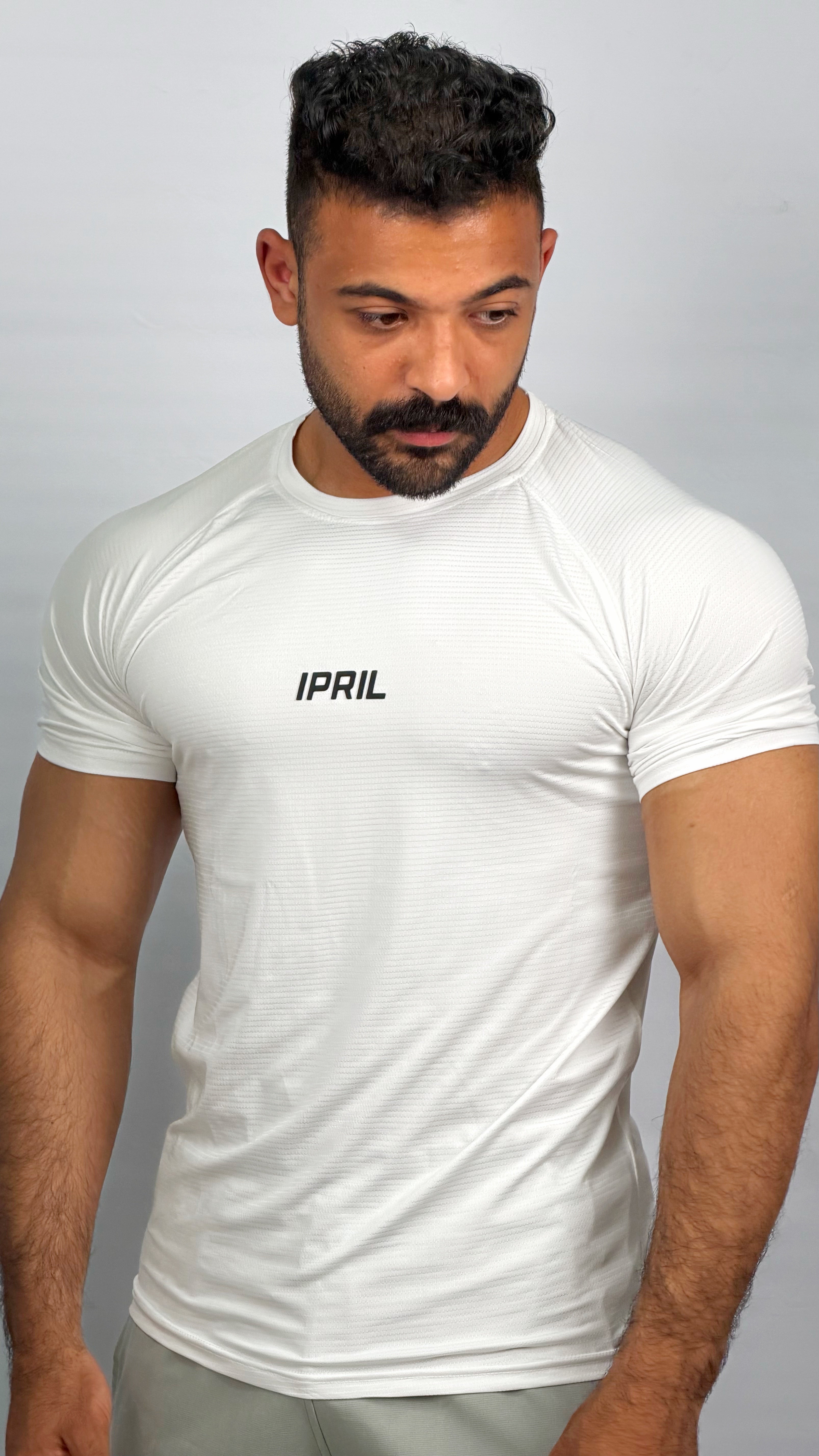 White slim fit T-shirt