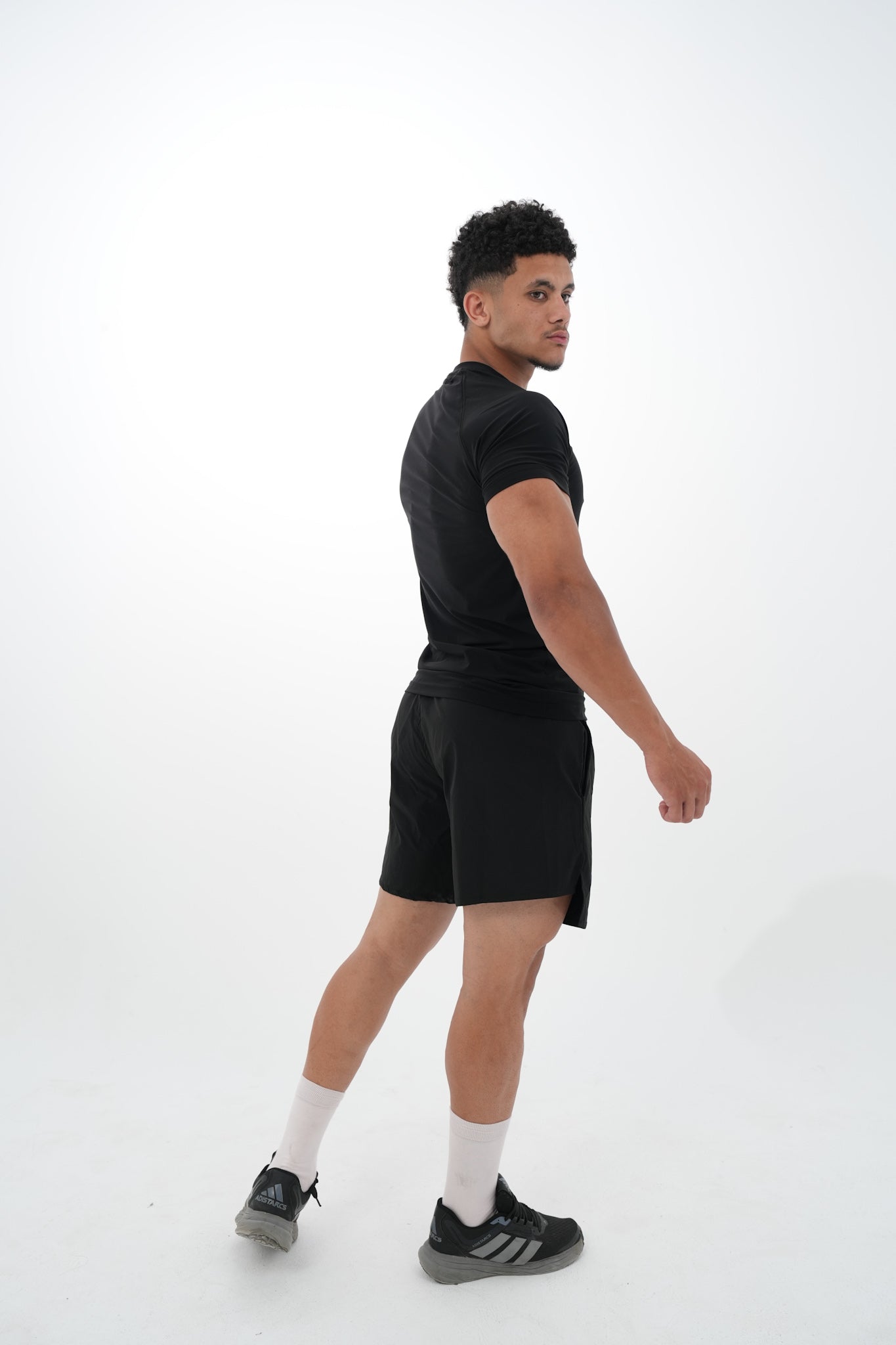 Black slim fit T-shirt