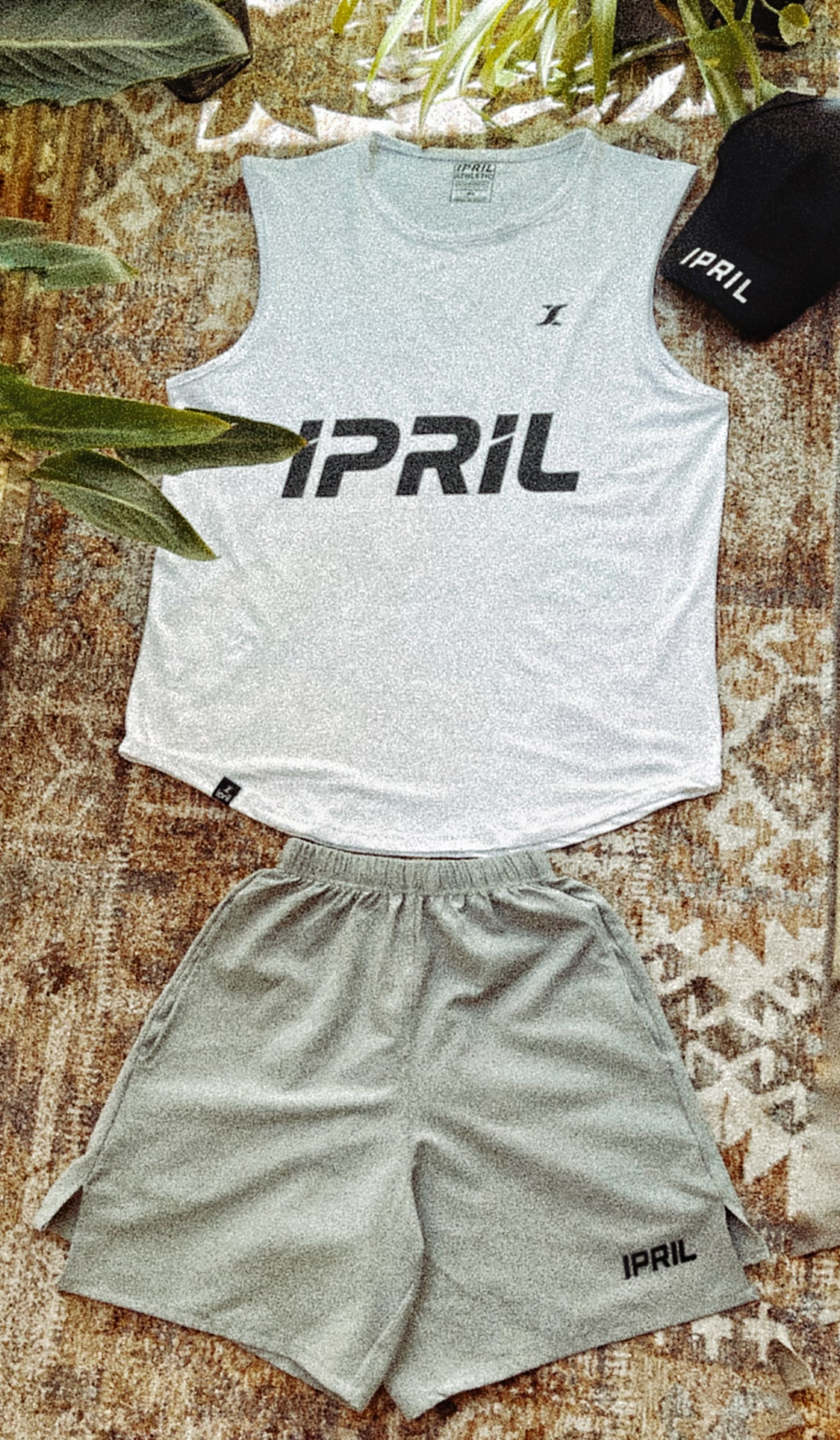 White Running Singlet