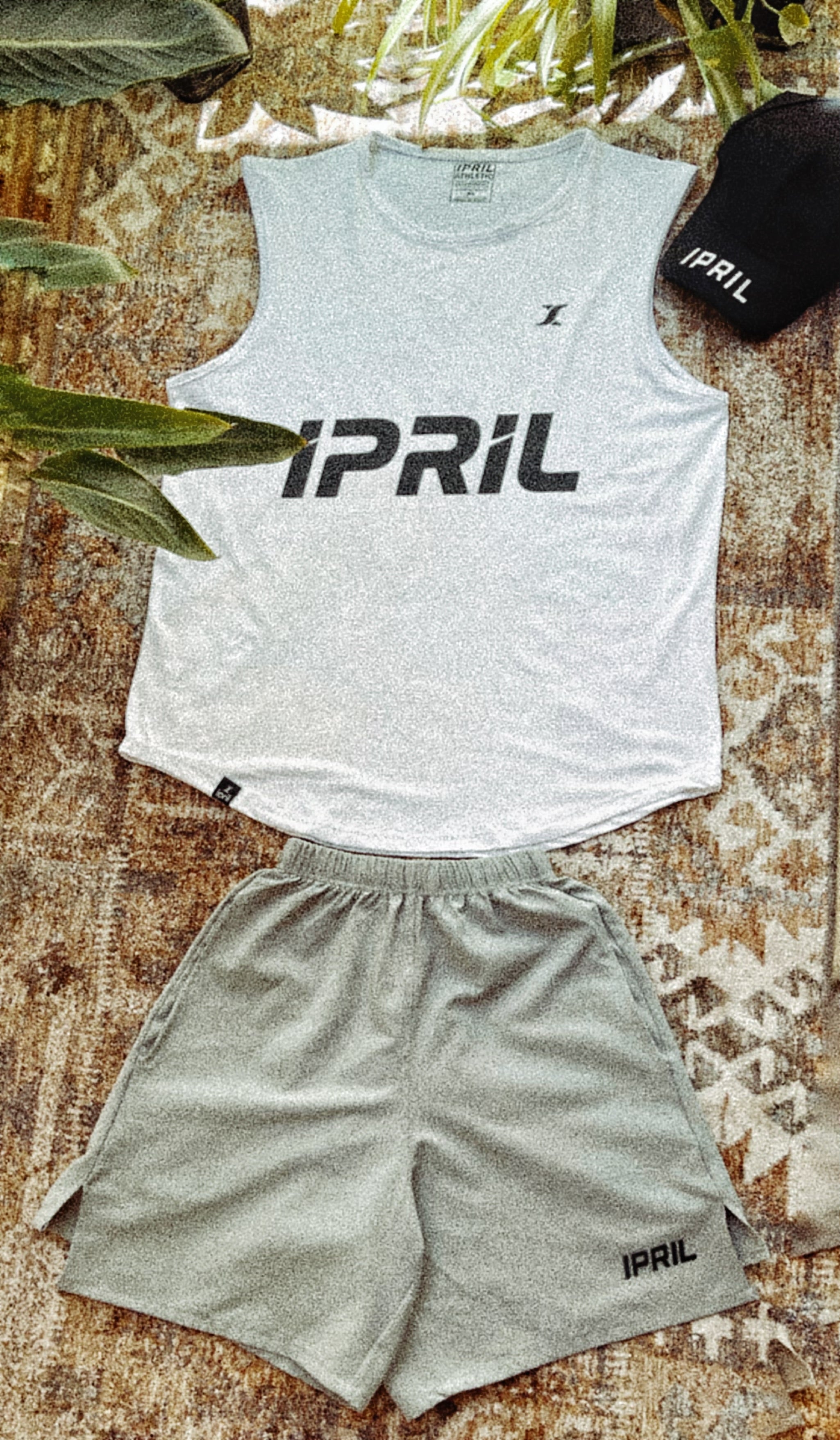 White Running Singlet