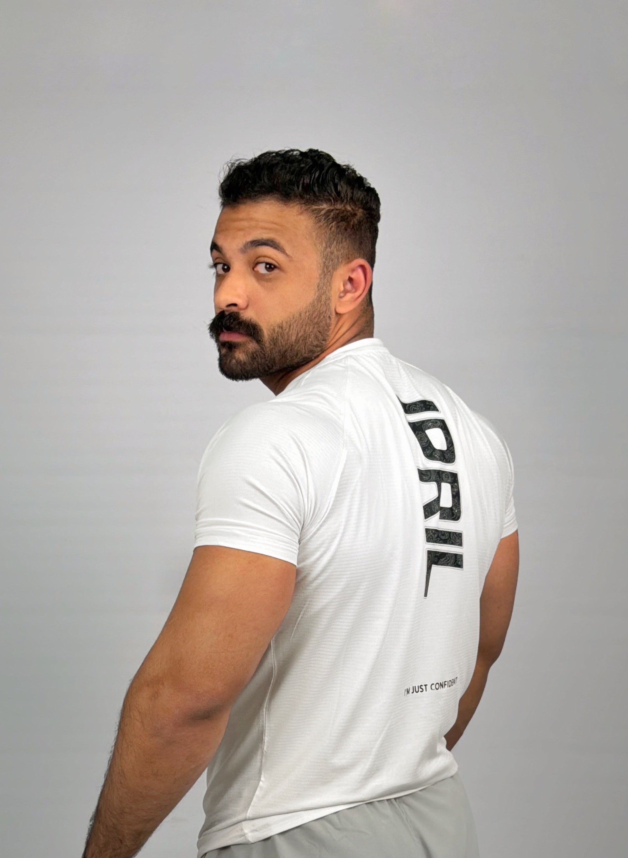 White slim fit T-shirt