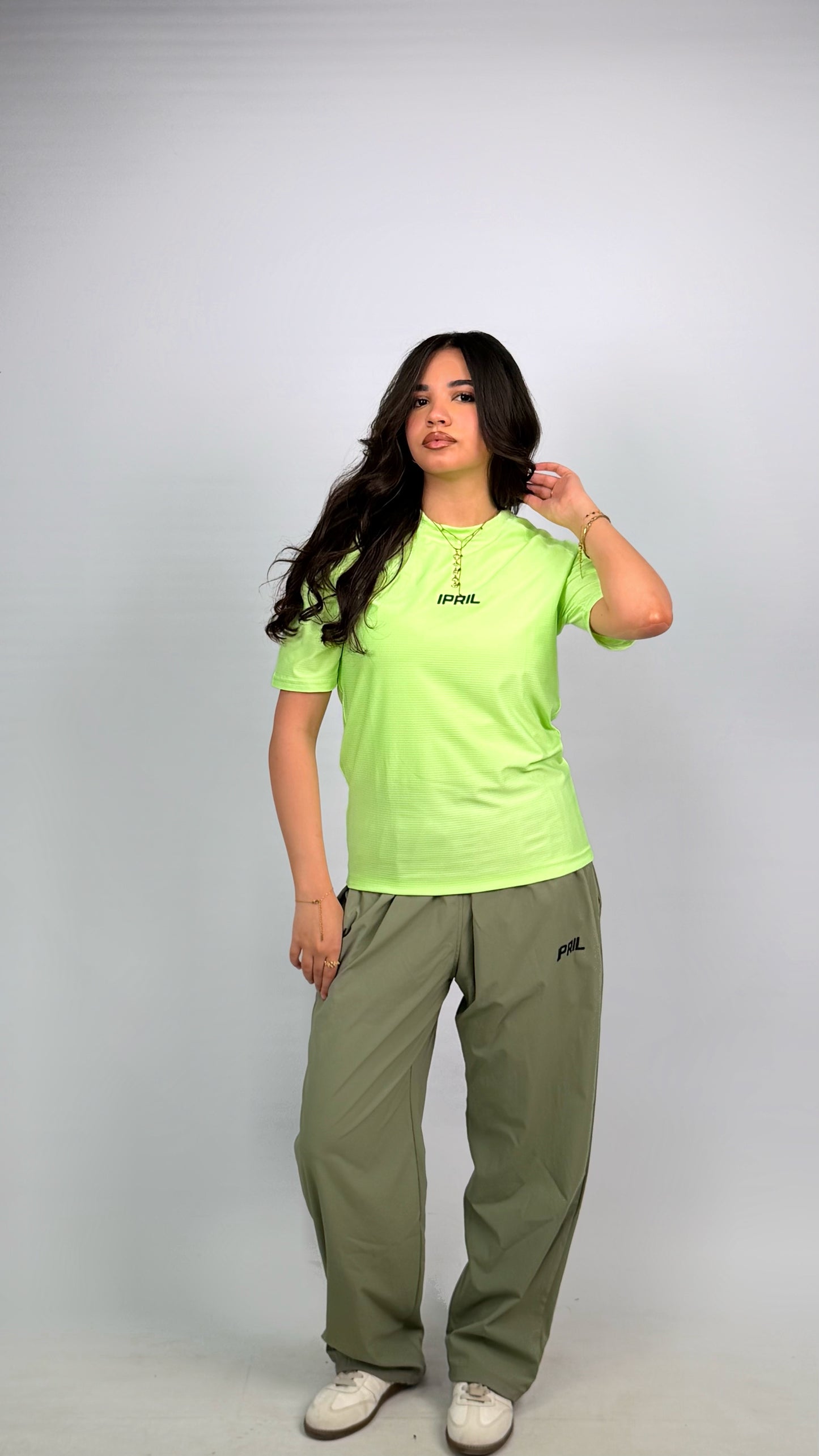 Leme green compression shirt