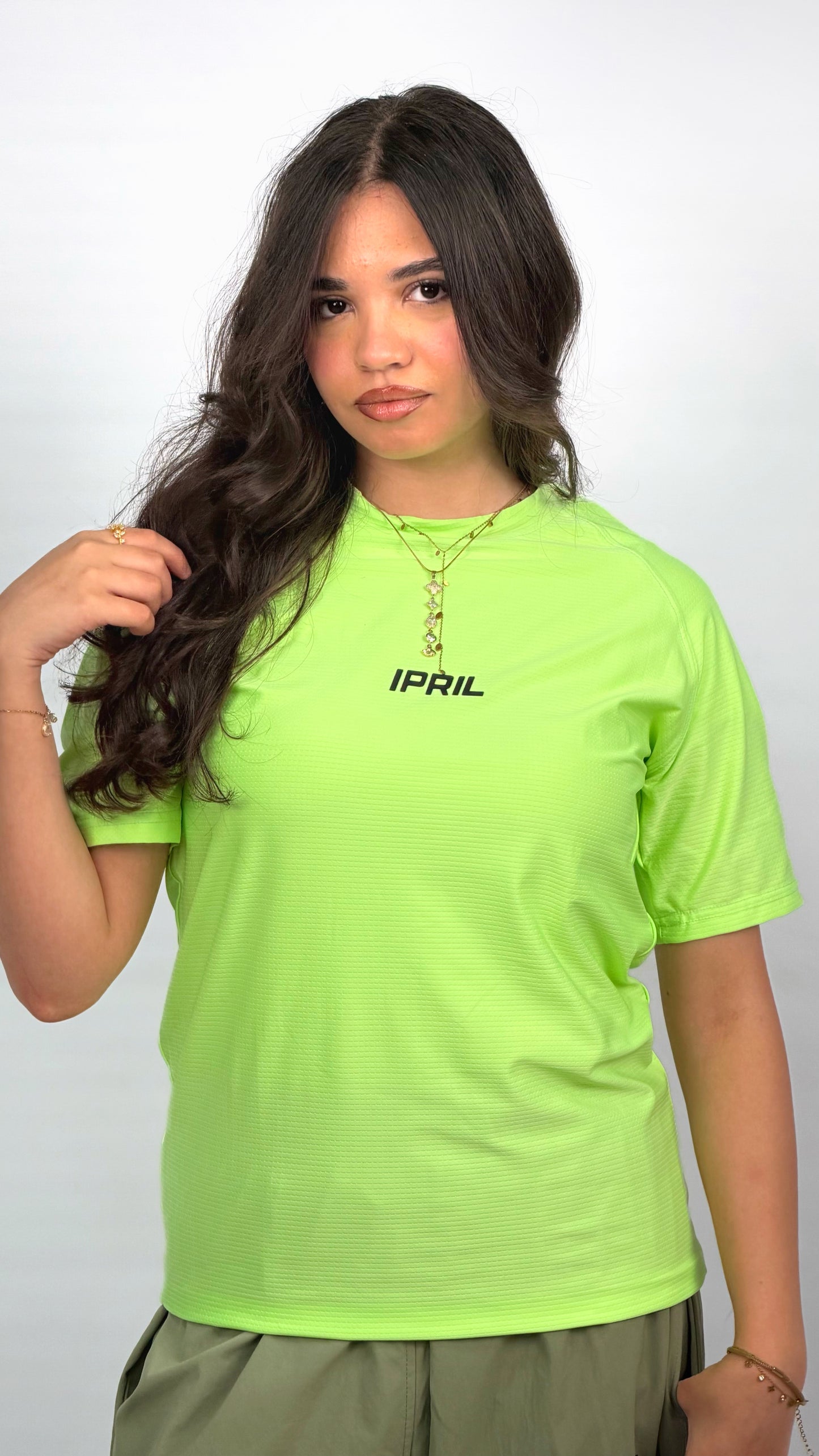 Leme green compression shirt