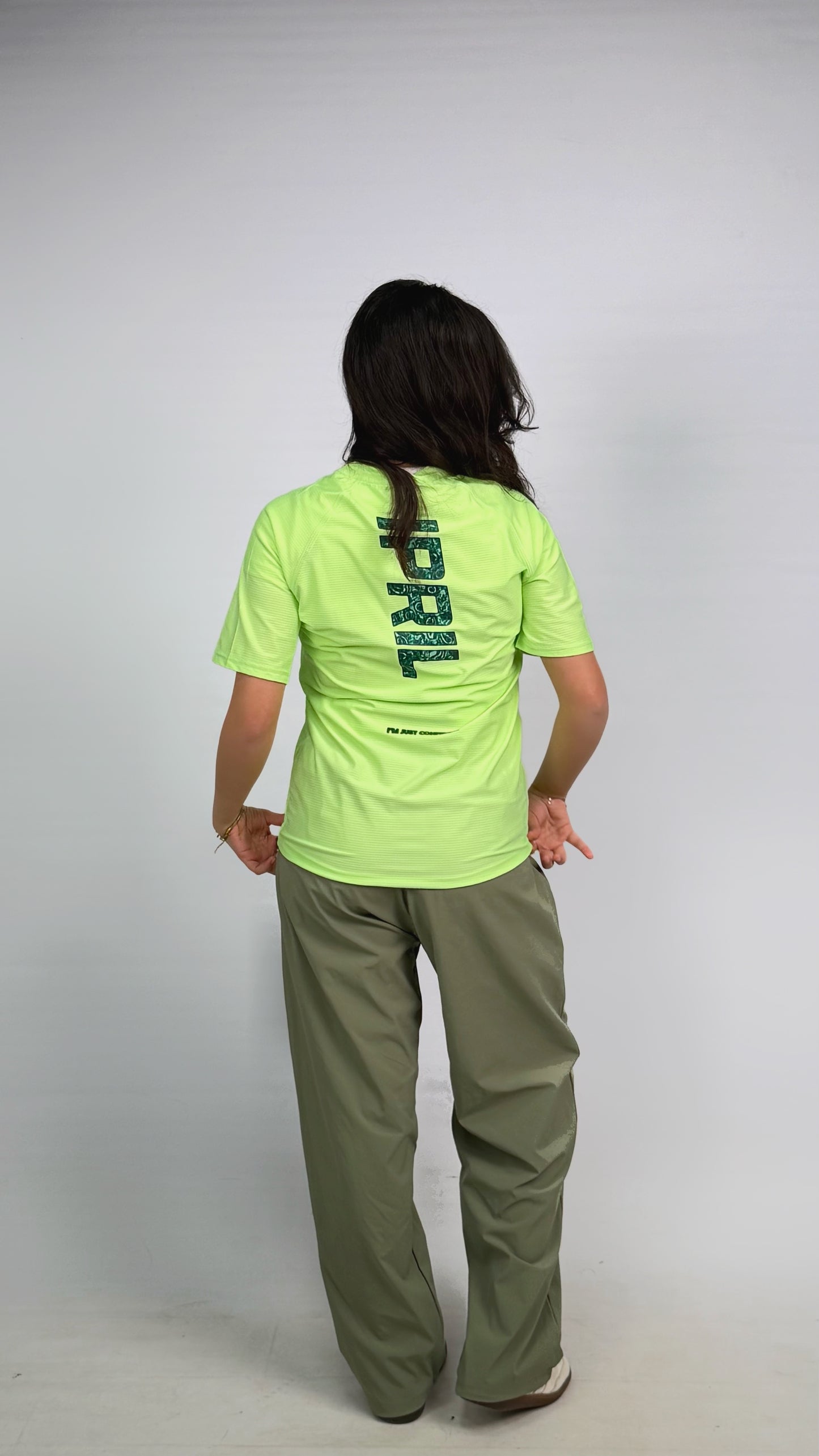 Leme green compression shirt