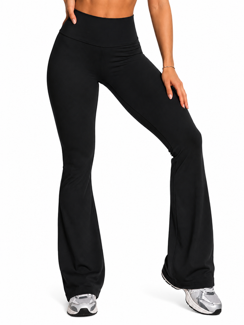 Flared youga pants